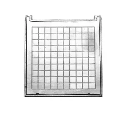 Tampão 30x30 cm Articulado Quadrado em Af